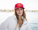 Electric Rainbow Trucker Hat