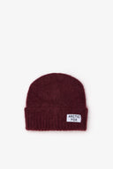 Arctic Fox The Mohair Beanie - Cherry Burgundy