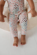 Rainbow Heart Pant Romper