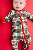 Christmas Plaid Bamboo Sleeper
