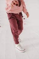 Rose Brown Joggers