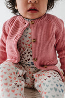 Knit Pink Cardigan