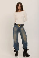 Project Social Tee Vera Top - Vintage White