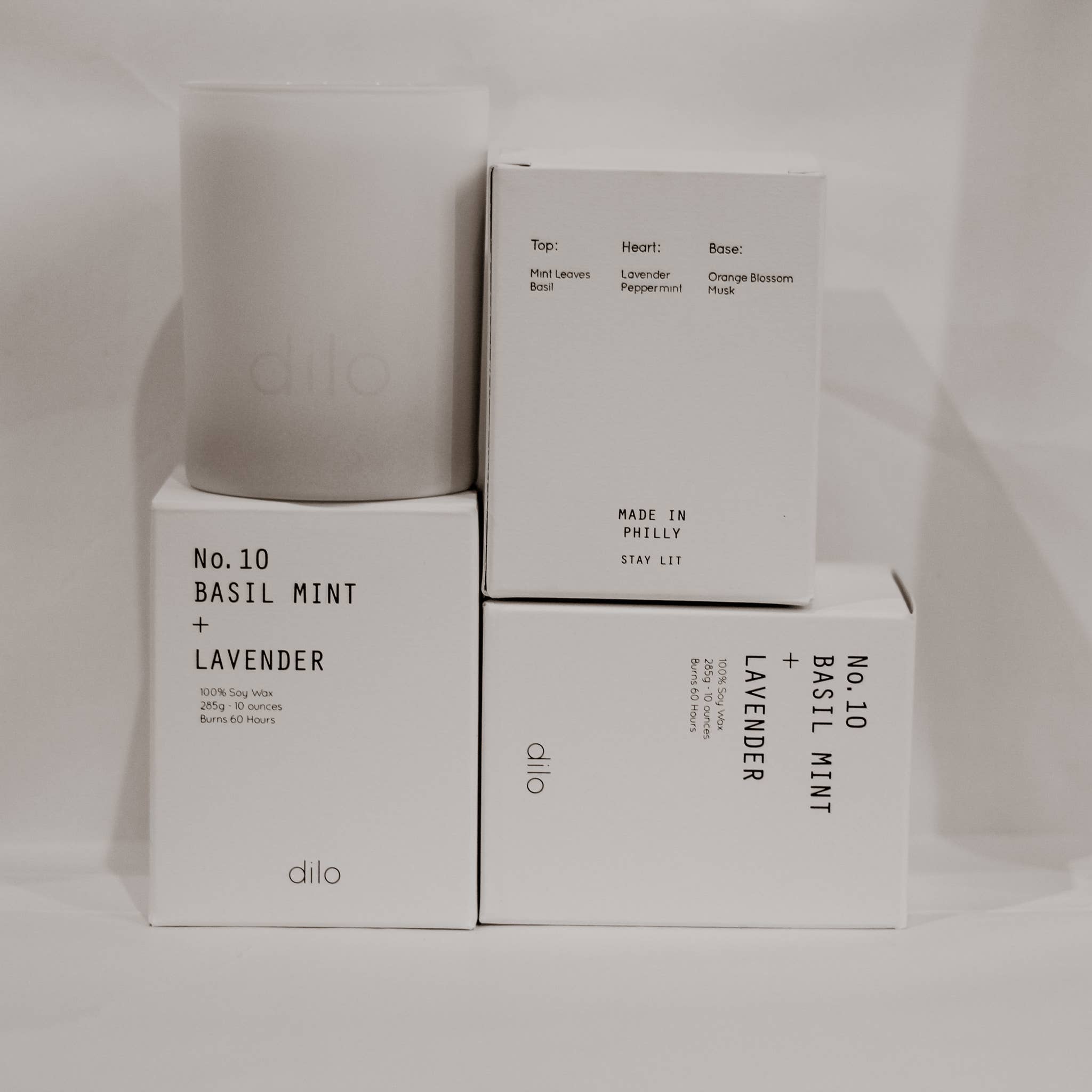 dilo Shades Collection: Coconut + Vetiver Candle