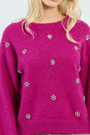 Nancy Jeweled Sweater