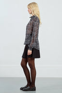 Houndstooth Blouse