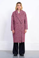 Pink Tweed Coat
