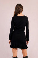 Noir Knit Dress