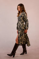 Leopard Wrap Dress