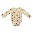 Babysprouts Baby Long Sleeve Bodysuit: Mallard Ducks
