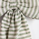 Fabric Bow Garland - Green