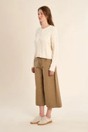 Molly Bracken Braided Knit Cardigan