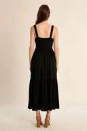 Molly Bracken Black Maxi Dress