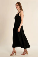 Molly Bracken Black Maxi Dress