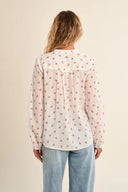 Molly Bracken Cotton Floral Blouse