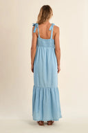 Molly Bracken Chambray Maxi Dress