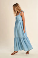 Molly Bracken Chambray Maxi Dress
