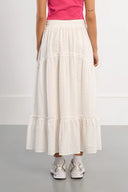 Molly Bracken Eyelet Maxi Skirt