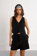 Molly Bracken Black Vest