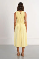 Molly Bracken Butter Yellow Smock Dress