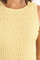 Molly Bracken Butter Yellow Smock Dress