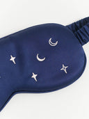 Silk Sleep Eye Mask - Moonlit Stars