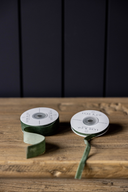 Forest Green Velvet Ribbon
