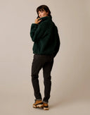 Carve Designs Scout Fleece Pullover - Dark Pine