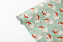 Santa's Holiday Wrapping Paper - 3 Sheet Roll