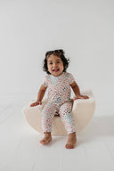 Rainbow Heart Pant Romper