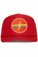 Electric Rainbow Trucker Hat