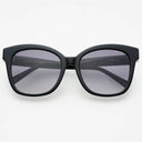 Freyrs Cat Eye Sunglasses: Black