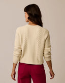 Carve Designs Monroe Cable Sweater