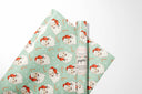 Santa's Holiday Wrapping Paper - 3 Sheet Roll