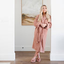 COZY BAMBONI® ROBES: French Rose