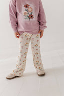 Babysprouts Flare Pants: Meadow Bloom