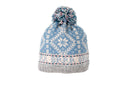 Novelty Nordic Hat: Light Blue
