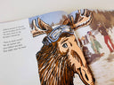 Gilbert the Moose Learns How To Ski