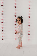 Rainbow Heart Romper