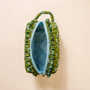 Essentials Quilted Cosmetic Pouch- Forest Green