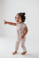 Rainbow Heart Pant Romper