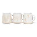 Skiers Stoneware Mug