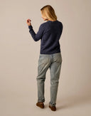 Carve Designs Cozy Sweater - Navy Heather