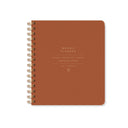 Cognac Weekly Non-Dated Planner
