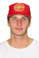 Electric Rainbow Trucker Hat