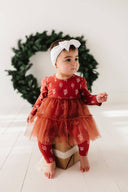 Tulle Bodysuit Holiday Dress