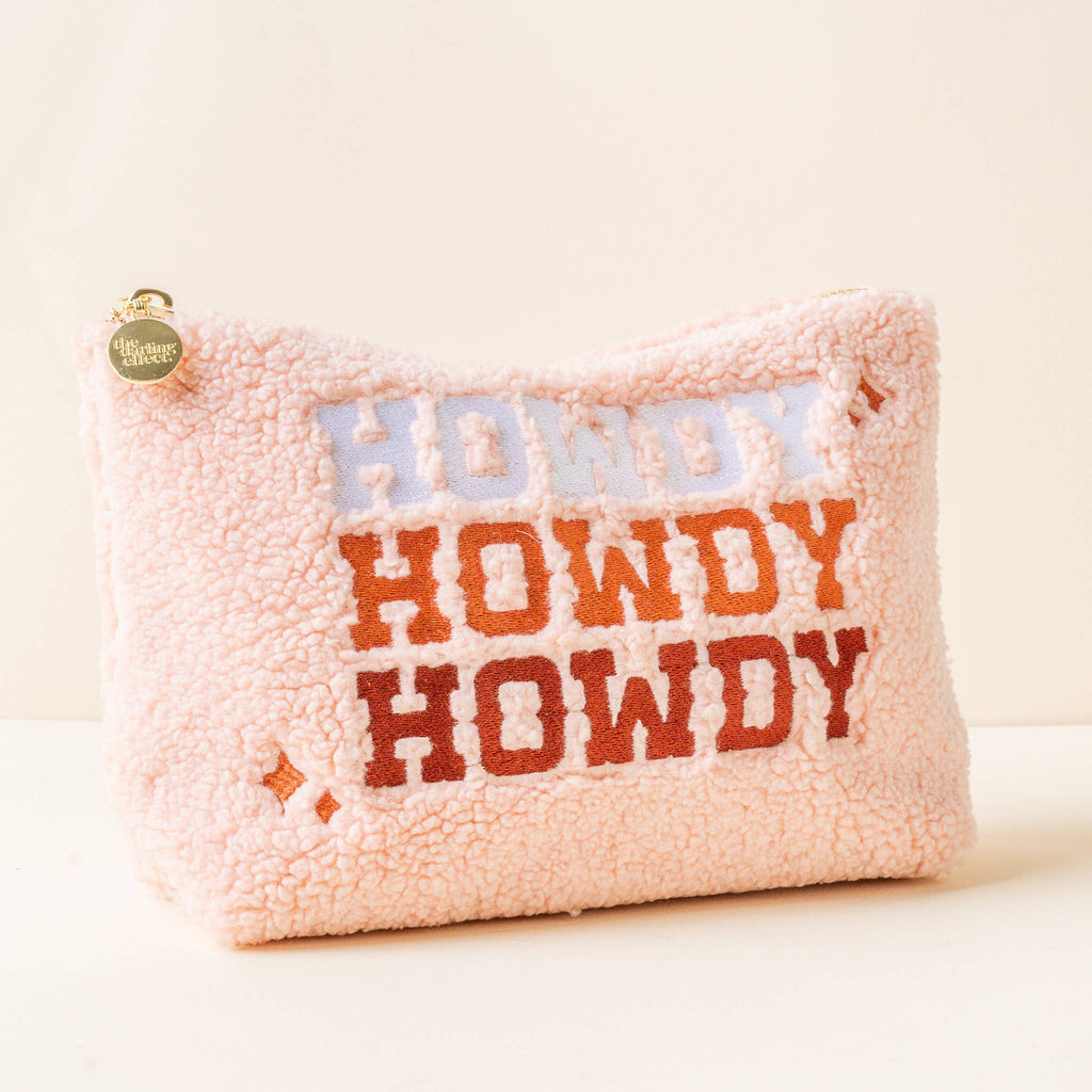 Teddy Pouch-Howdy Howdy Howdy