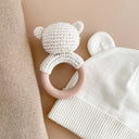 Bear Cotton Rattle