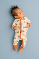 Little One Shop Tractor Ride Bamboo Sleeper