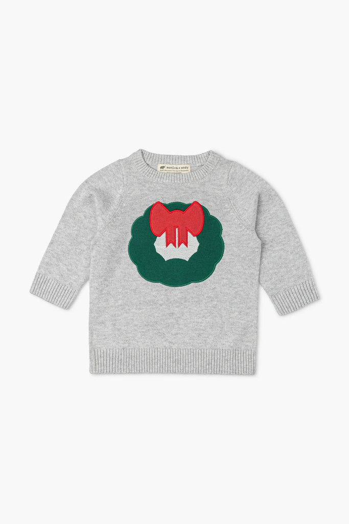 Kids Wreath Sweater